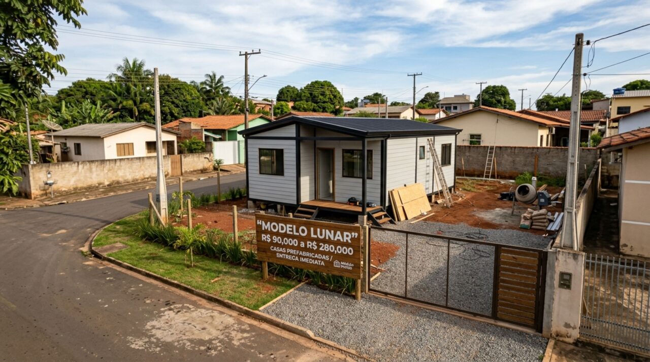 Adeus obra longa e demorada: quanto custa comprar uma casa pré-moldada que chega em poucos dias e fica pronta em poucas semanas