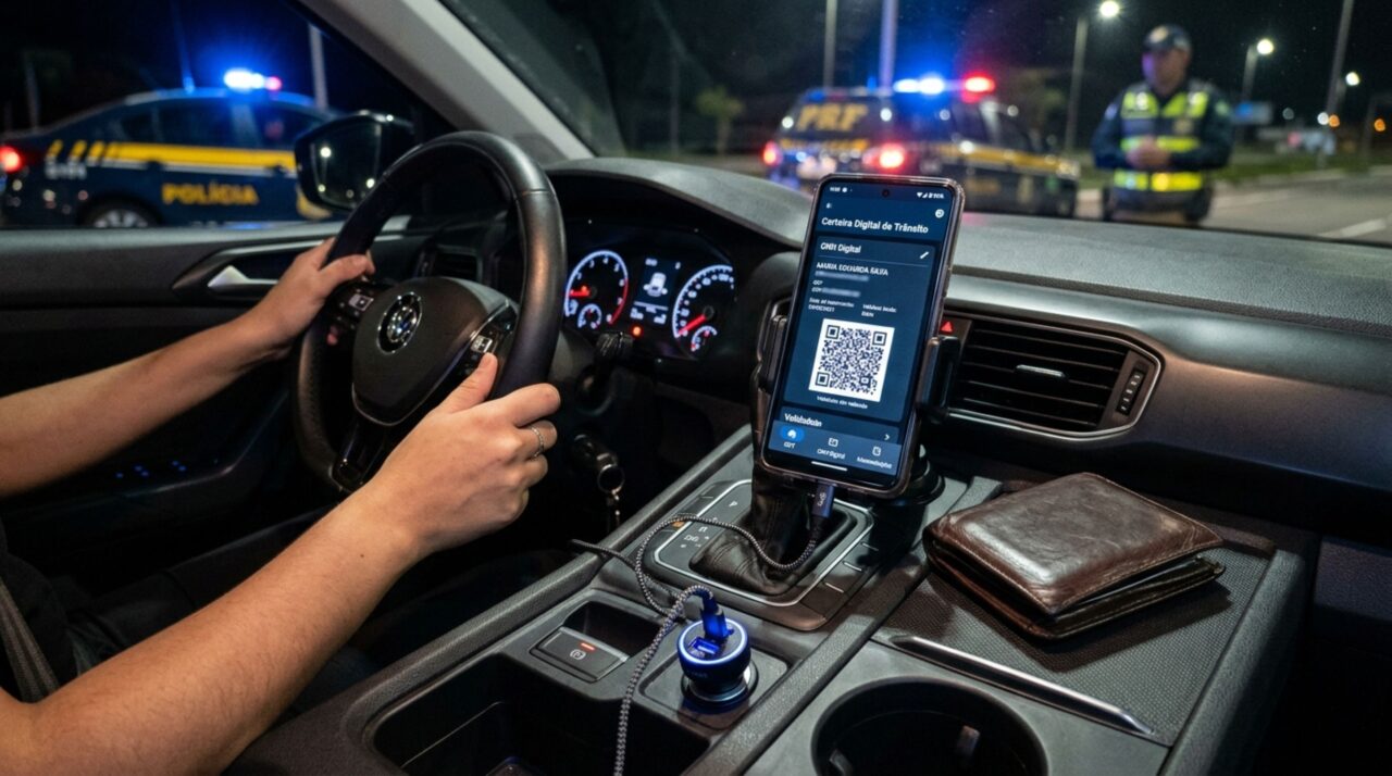 Como apresentar a CNH digital no celular quando estiver sem internet?