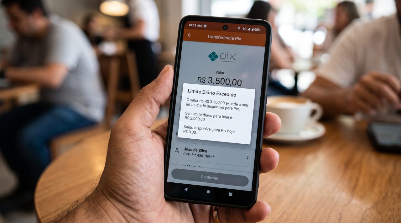 Aumento de limite do Pix: O banco pode se recusar a aumentar o seu limite de transferência mesmo quando você tem saldo disponível?