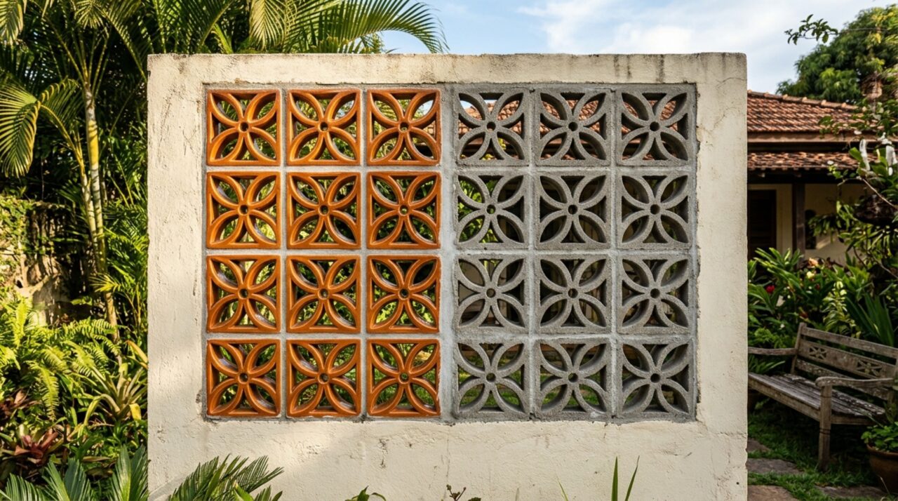 Não feche totalmente o muro: opção modernista do século XX volta ao radar em 2026 para ventilar e iluminar com mais privacidade que o muro comum