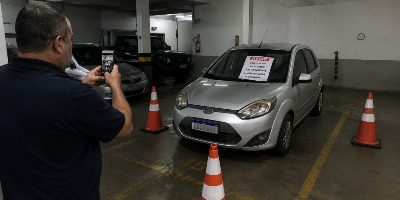 Carro fora da vaga: o condomínio pode chamar o guincho sem comunicar o morador?
