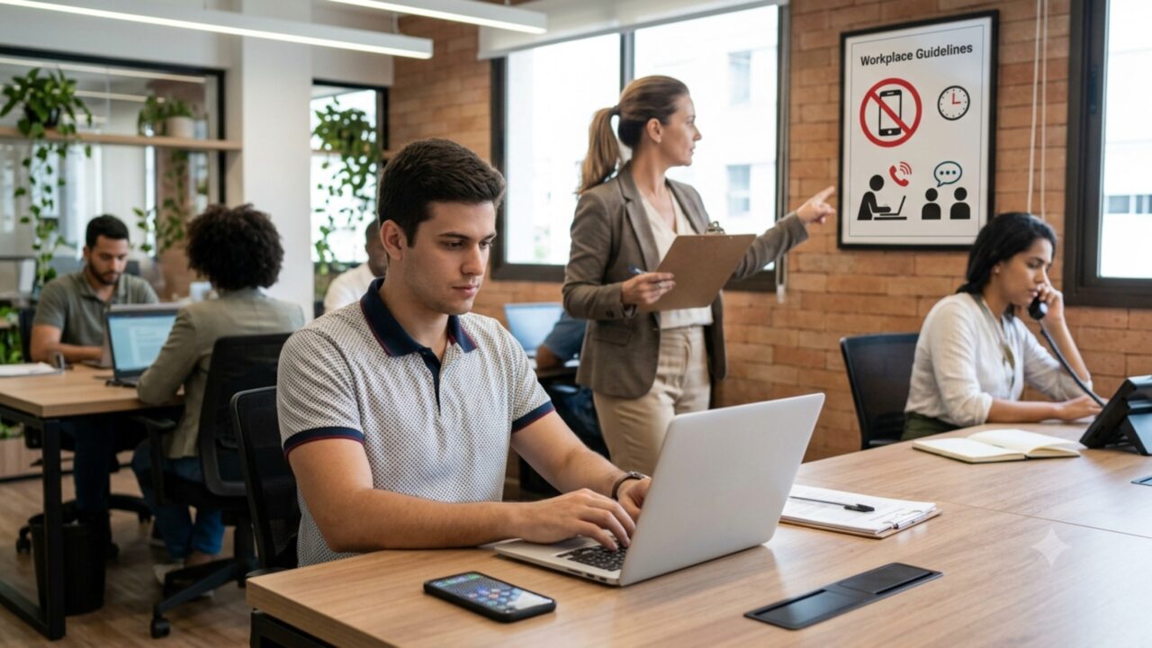 Chefe pode proibir funcionário de usar o celular durante o expediente? A resposta que surpreende a maioria dos trabalhadores