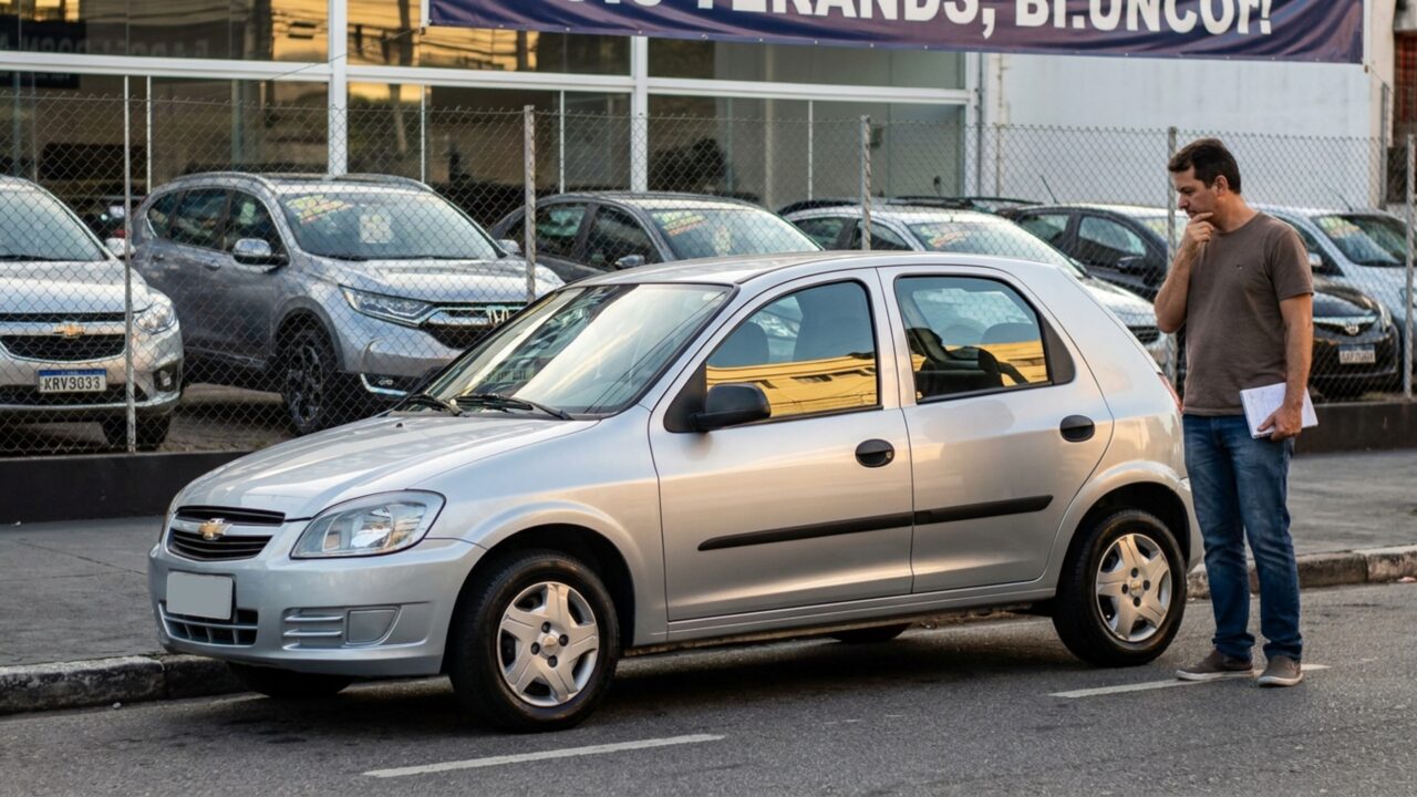 Carro usado da Chevrolet por menos de R$ 35 mil pode ser saída para fugir dos preços dos 0 km
