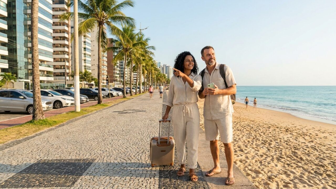 Cidade litorânea que mais atrai quem quer recomeçar, graças ao mar calmo e ao estilo de vida mais simples
