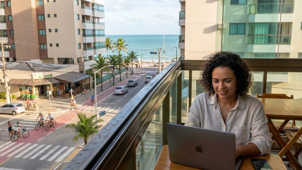 Cidade litorânea que mais atrai quem quer recomeçar, graças ao mar calmo e ao estilo de vida mais simples