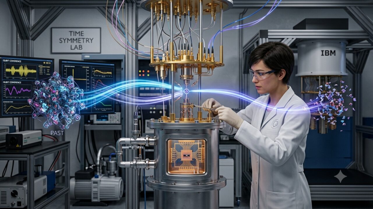 Cientistas conseguem inverter a seta do tempo em sistemas quânticos e descobrem como extrair energia de suas medições