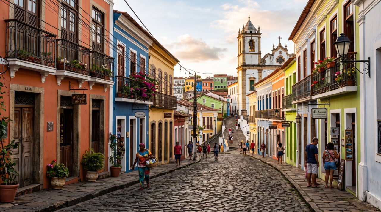 Turismo cultural, ateliês de arte e o charme histórico da cidade de Olinda.