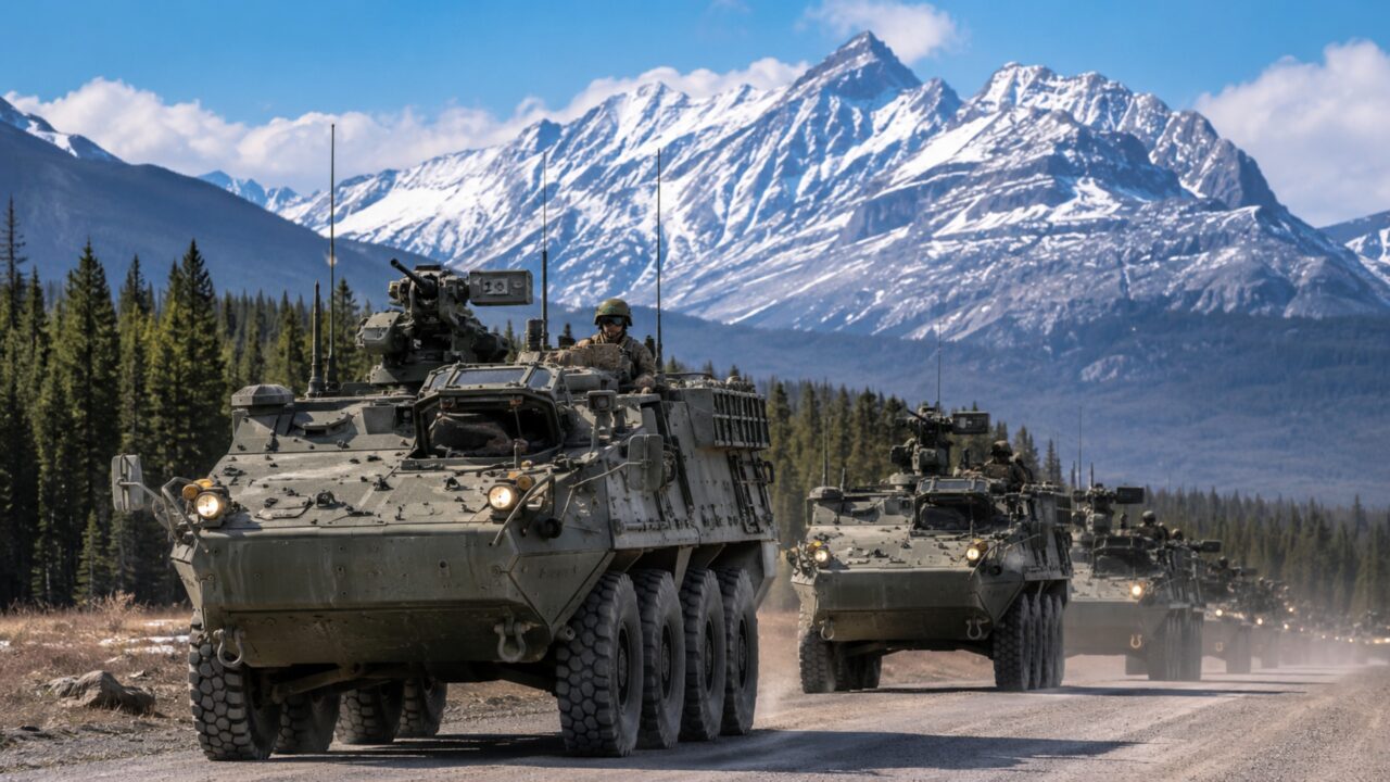 Com um investimento de US$ 1,4 bilhão, país aprofunda a substituição de seus M113 e LAV II com a aquisição de 190 novos veículos blindados de reconhecimento 8×8 ACSV VCBR