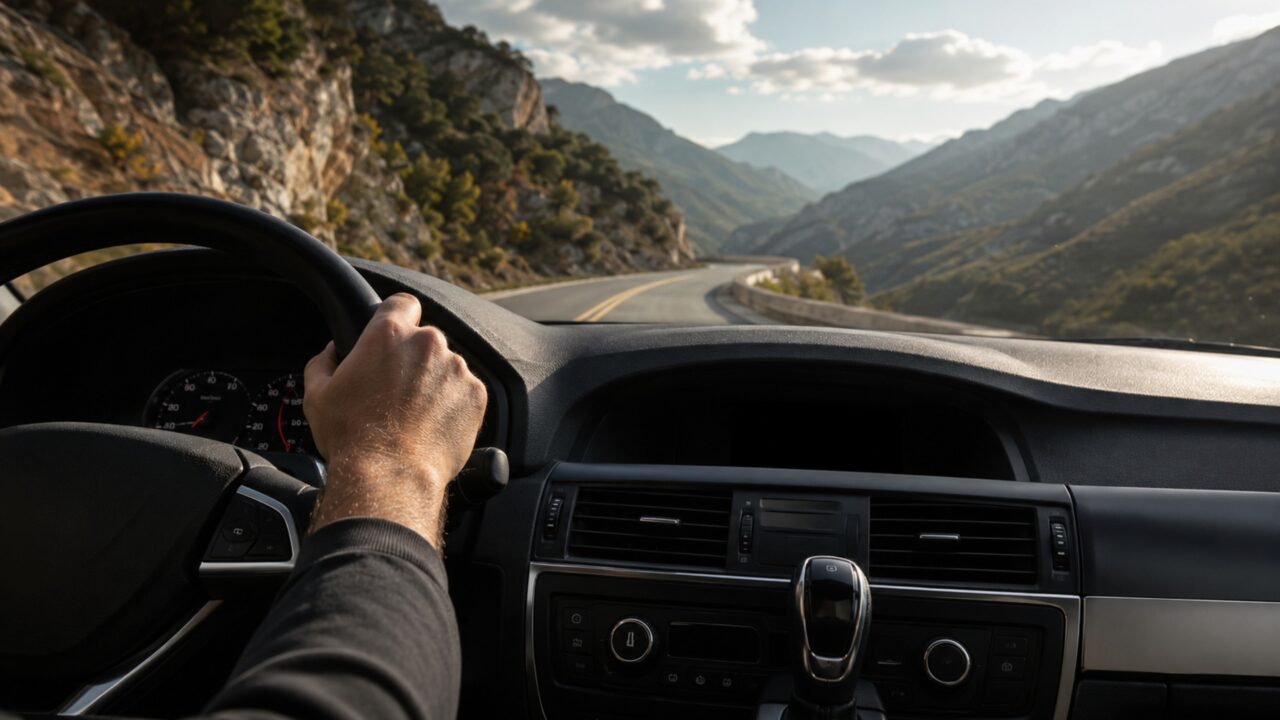 Como frear um carro automático para evitar o superaquecimento dos freios na estrada