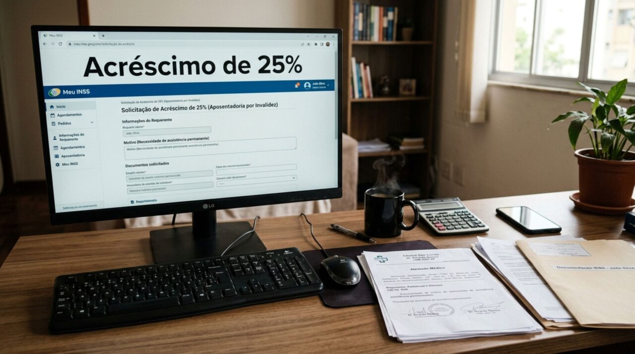 Adicional de 25% na aposentadoria já está disponível para idosos que se encaixam nestas condições