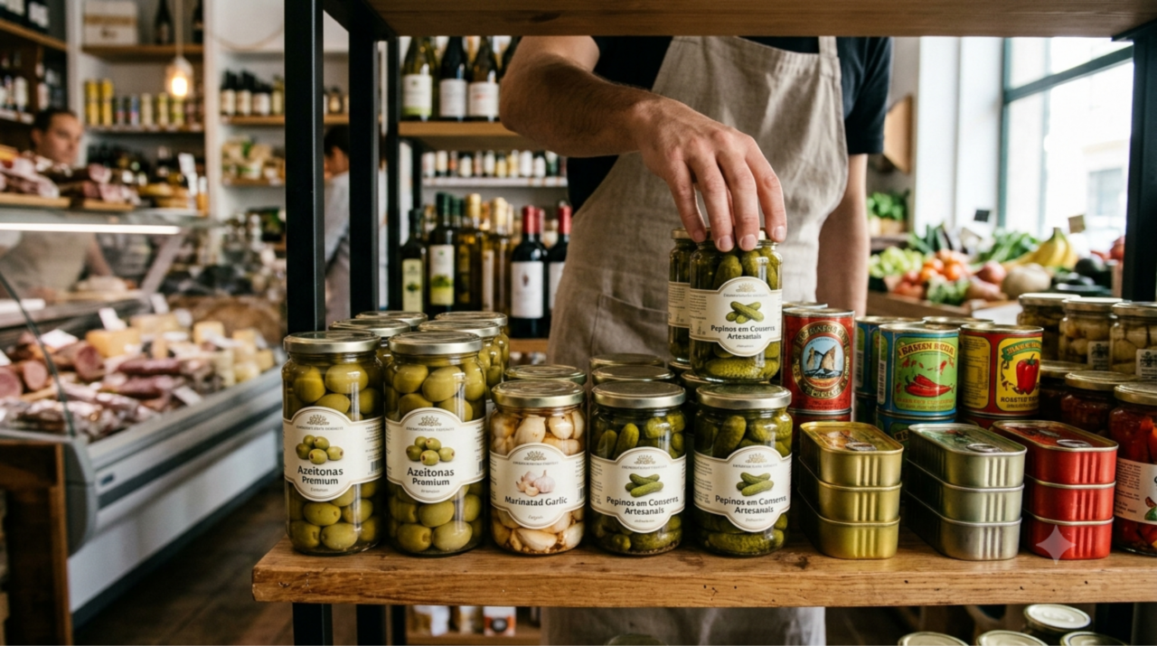 Confirmado: azeitonas e outros produtos enlatados, como pepinos em conserva, mudam a qualidade dos alimentos para sempre em 2026