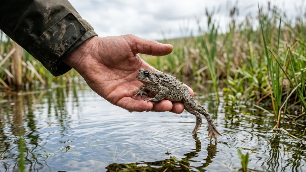 Anfíbio declarado extinto recebe 18 mil chances de voltar à natureza e emociona conservacionistas