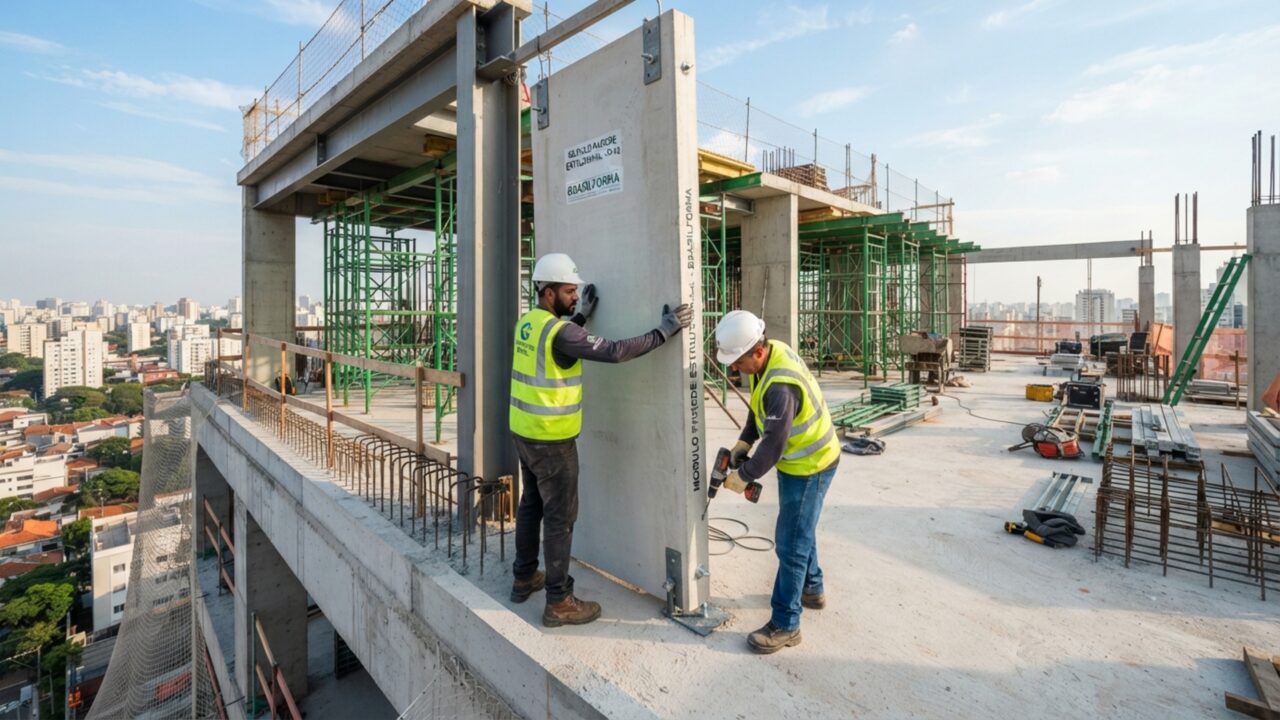 Por que engenheiros est&atilde;o trocando a laje de concreto por estes pain&eacute;is ultra leves