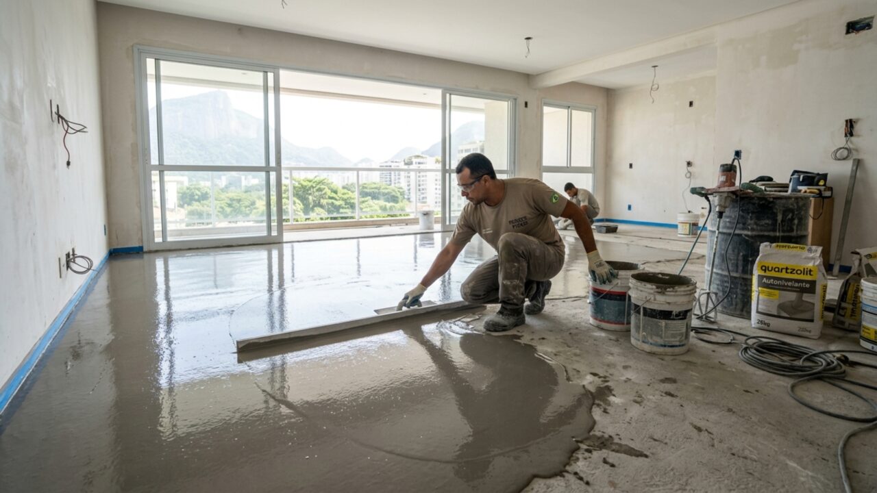 Quanto um instalador cobra para colocar piso vinílico em julho de 2026 e renovar a casa sem quebradeira pesada