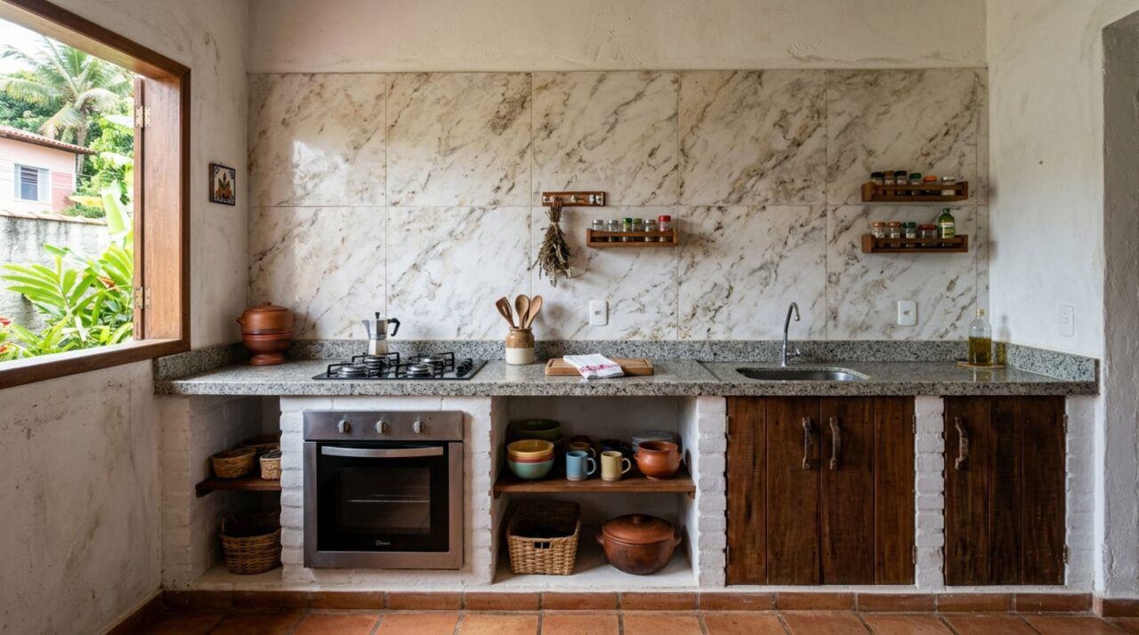 Misture gesso com água e nunca mais compre porcelanato: o método simples com um molde de gesso caseiro para reformar paredes gastando pouco
