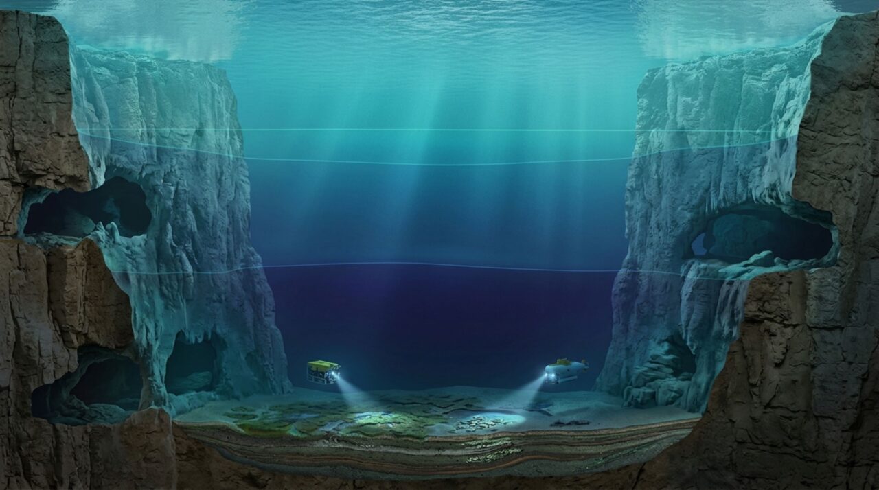 A complexa estrutura de camadas e cavernas que funciona como um arquivo natural do clima do planeta