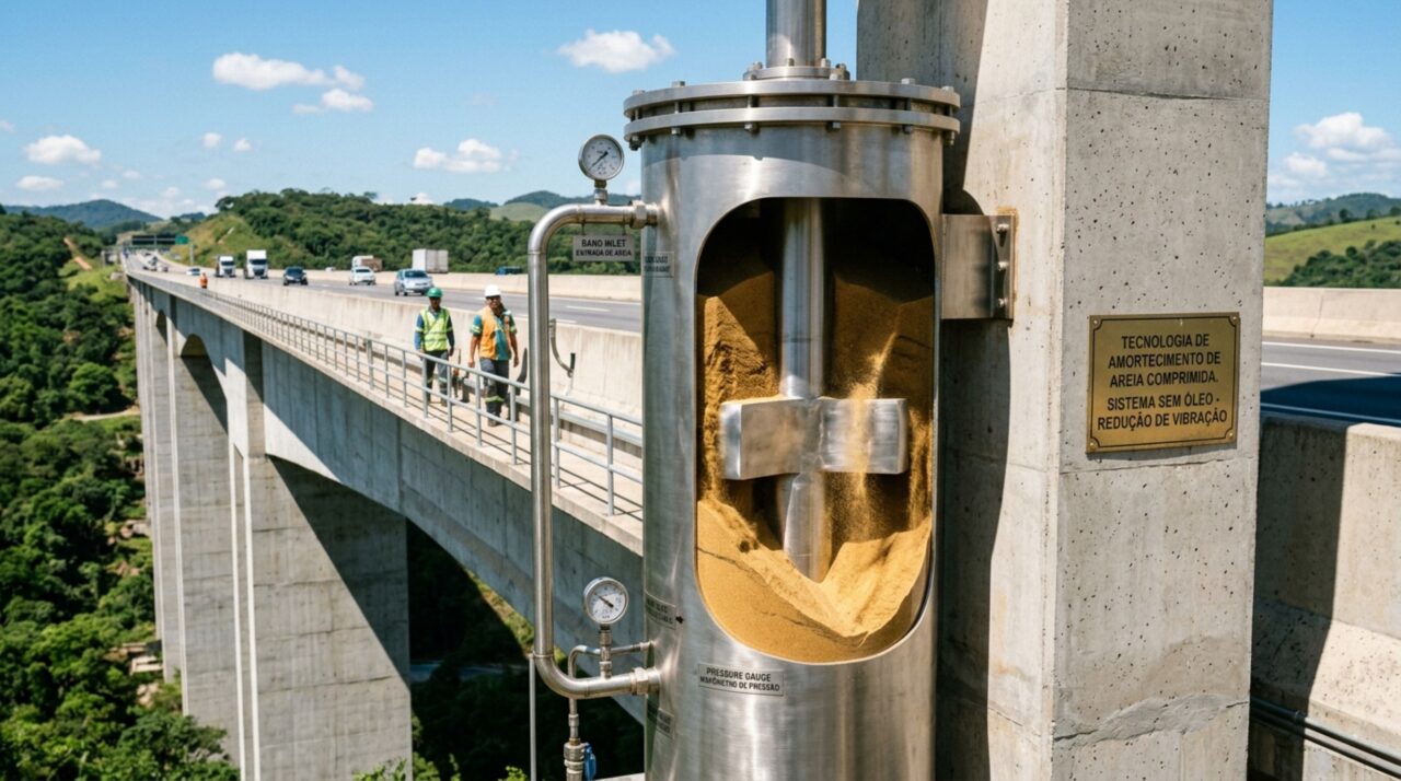 Segundo estudos, um punhado de areia poderia tornar mais seguros os edifícios, pontes e a infraestrutura que utilizamos diariamente, graças a amortecedores mais baratos, resistentes à umidade e fáceis de reparar