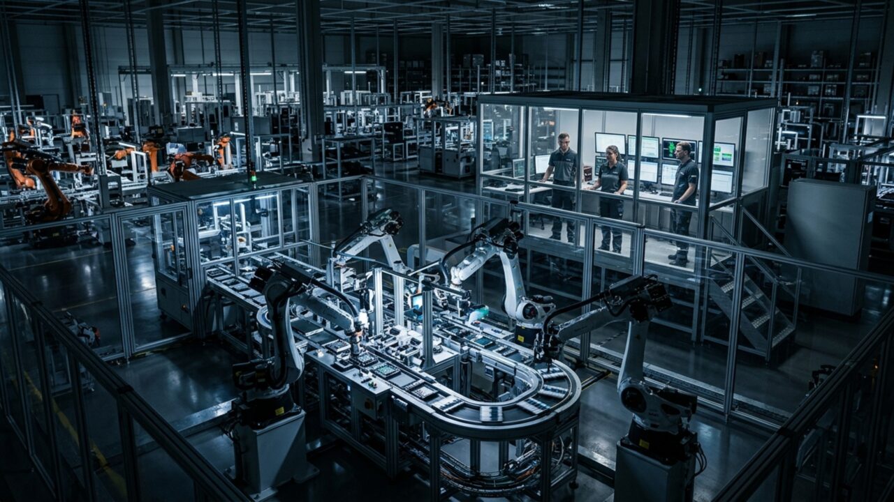 A fábrica escura que produz um celular a cada 6 segundos e mostra o futuro da indústria