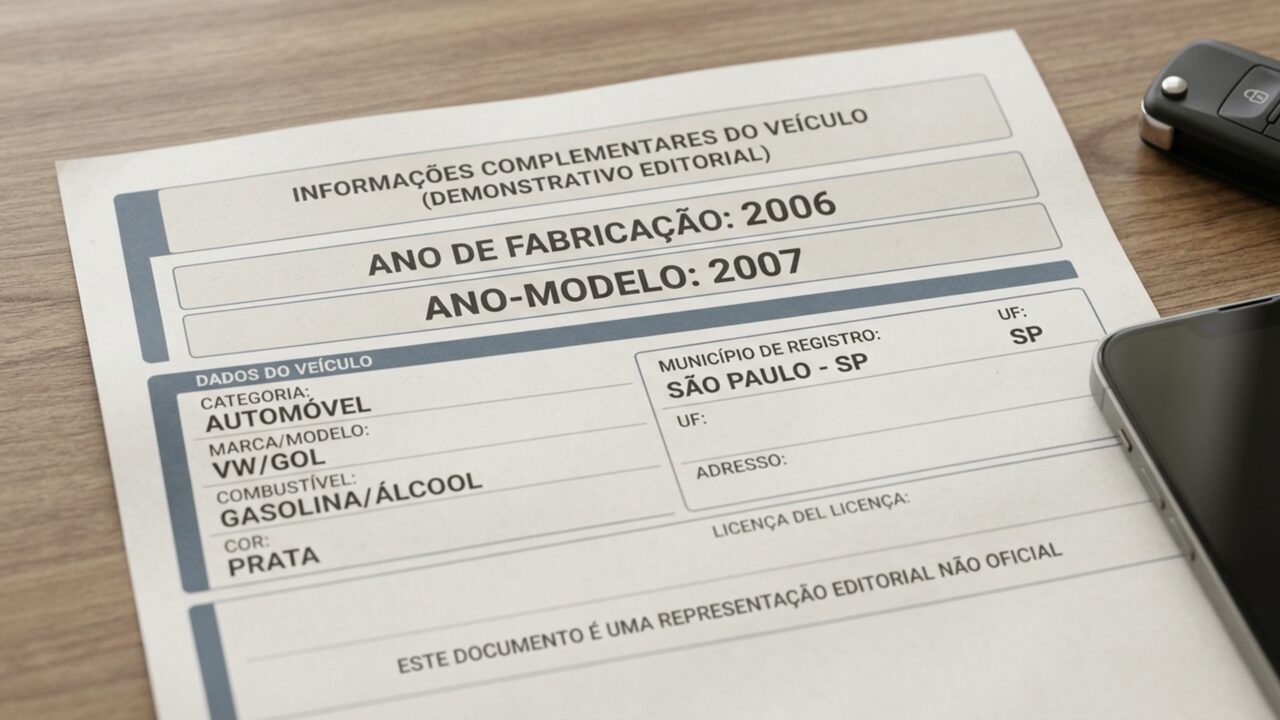 Carros fabricados até 2006 ficam livres do IPVA em todo o Brasil com regra nacional válida em 2026