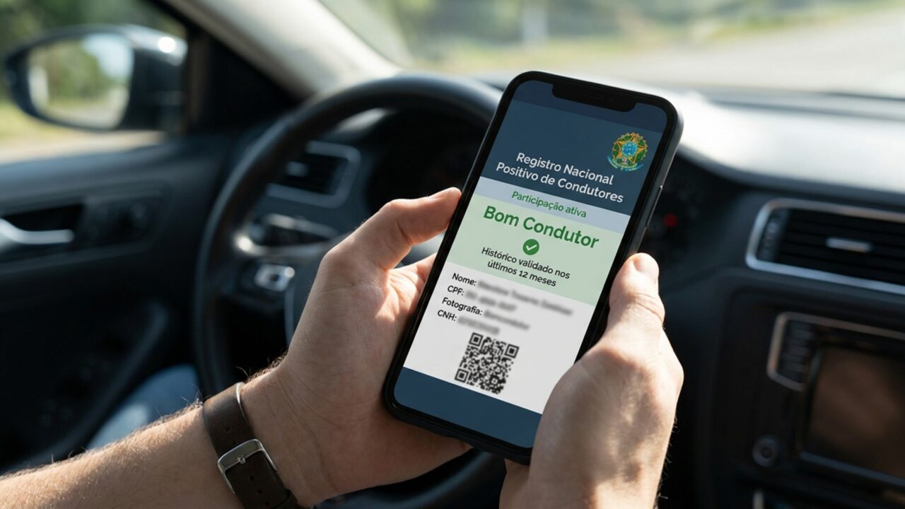 Depois de passar 12 meses sem receber um único ponto na carteira, motorista chega ao dia de renovar a CNH e encontra uma mudança que não esperava no processo