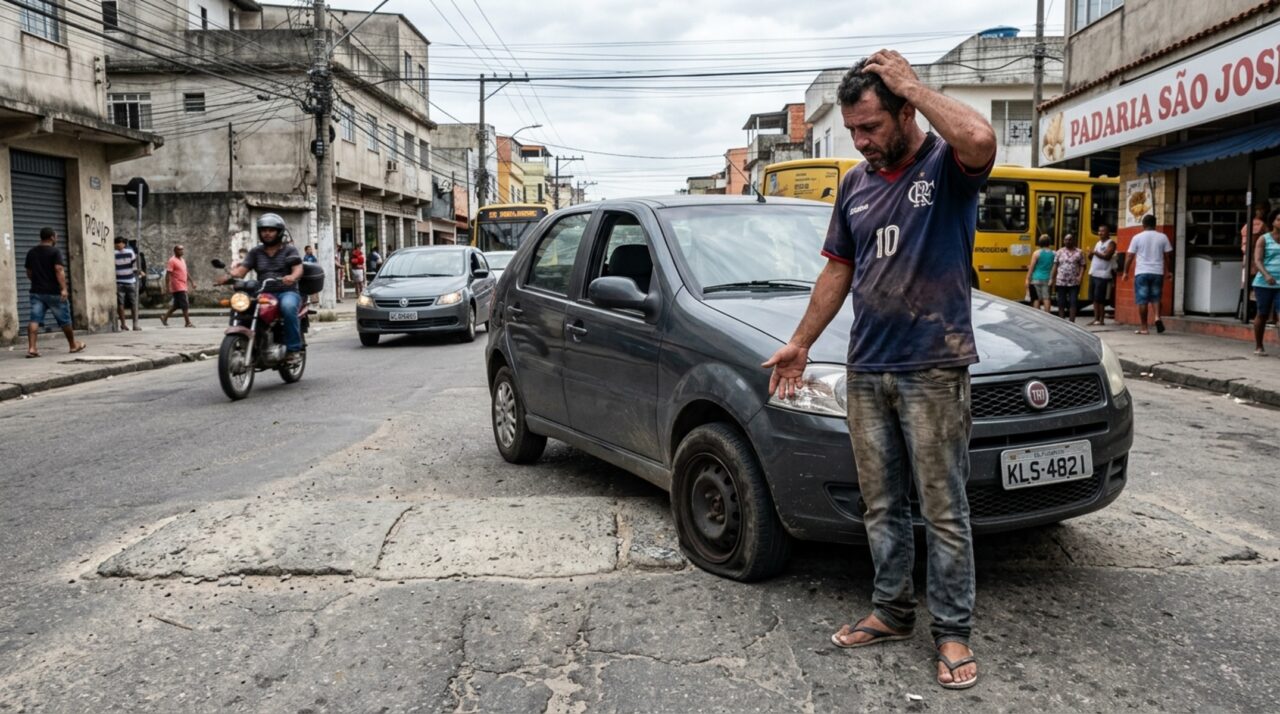 Motorista passa em lombada mal sinalizada a 30 km/h, amortecedor estoura e a prefeitura é condenada a pagar o conserto por não manter a sinalização adequada