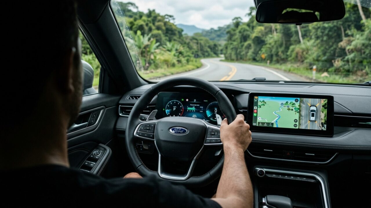 O porta-malas deste SUV cresce de 448 para 1.422 litros e transforma o carro familiar em parceiro para cargas volumosas