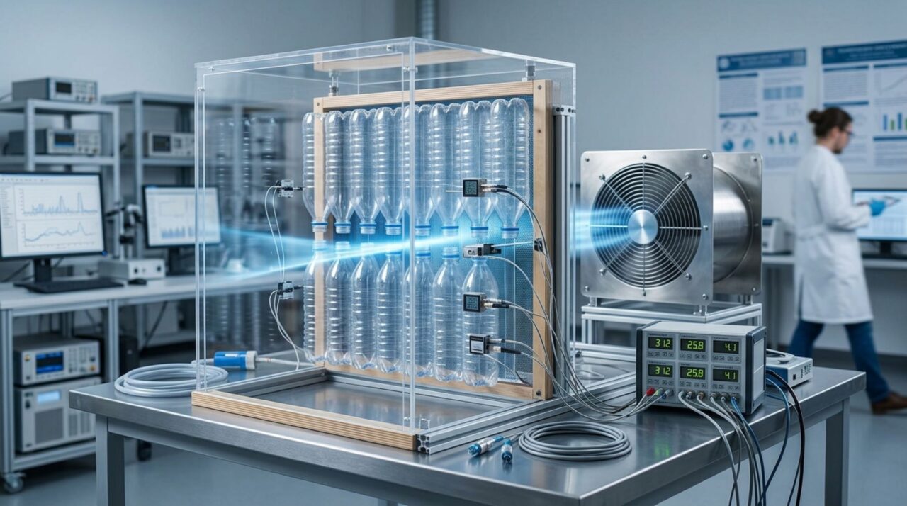 Experimentos controlados em laboratório revelam a real eficácia do sistema de refrigeração passiva