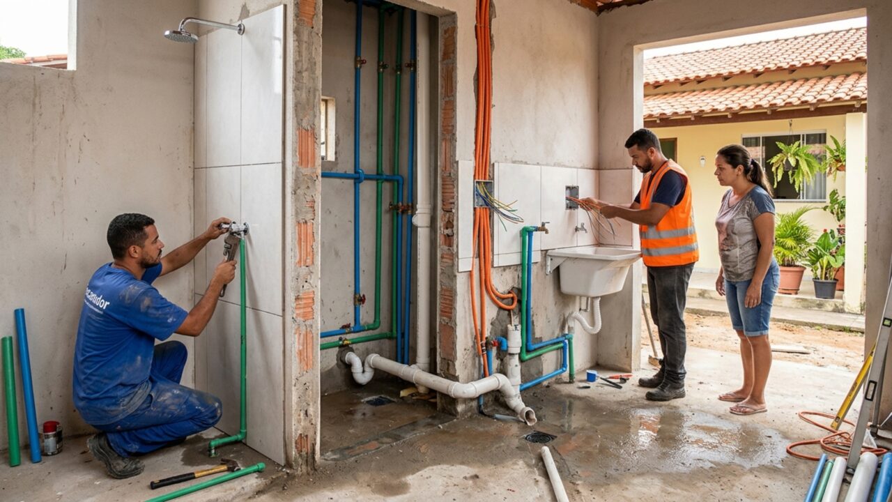 Quanto custa uma edícula de fundo com quarto, banheiro e área de serviço quando o projeto é bem planejado?
