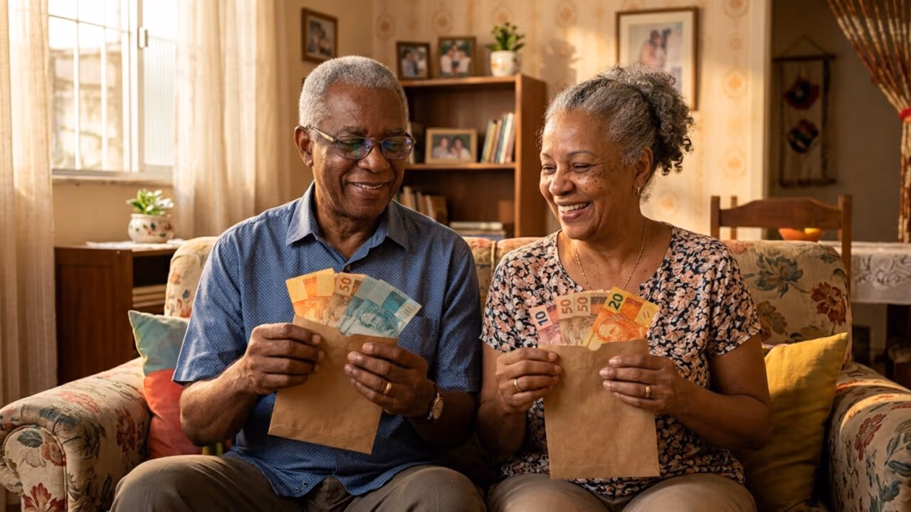 Dois idosos que moram na mesma casa podem receber dois pagamentos de um salário mínimo todos os meses