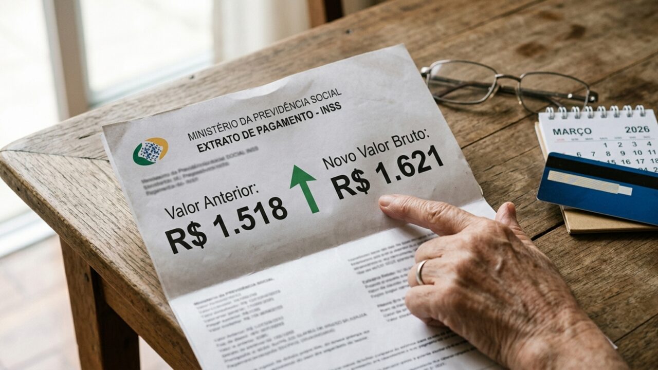 INSS comunica novo valor mínimo para aposentados e pensionistas após reajuste entrar em vigor