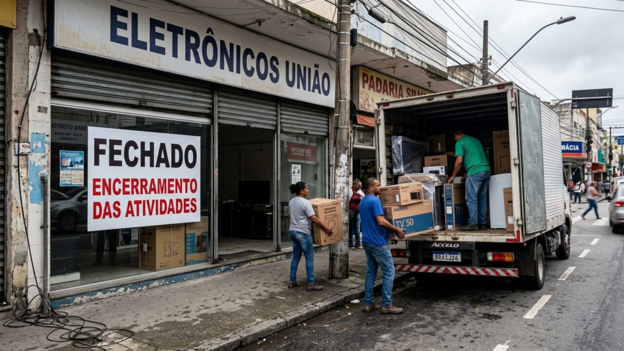 Após 60 anos, gigante dos eletrônicos fecha 567 lojas e demite 34 mil trabalhadores com dívida de quase R$ 12 bilhões