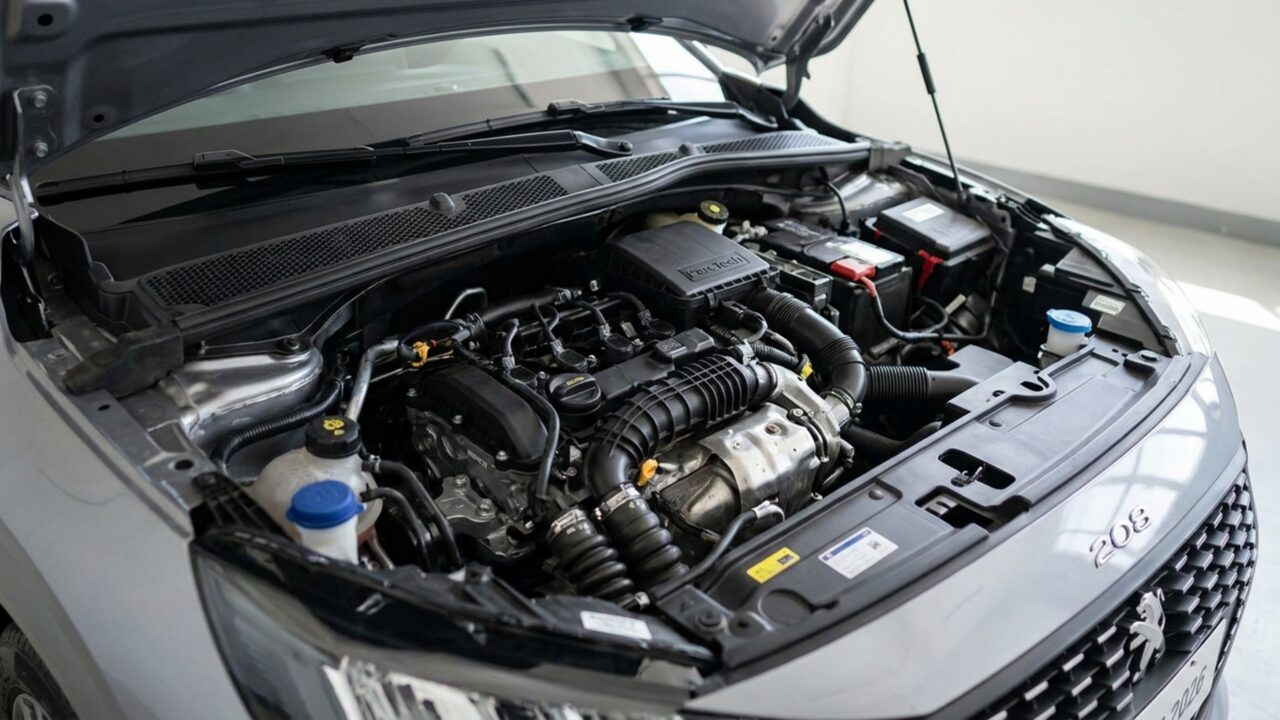Peugeot vende hatch compacto por R$ 106.990 e mantém versões com motor 1.0, câmbio automático e opção híbrida de 130 cv