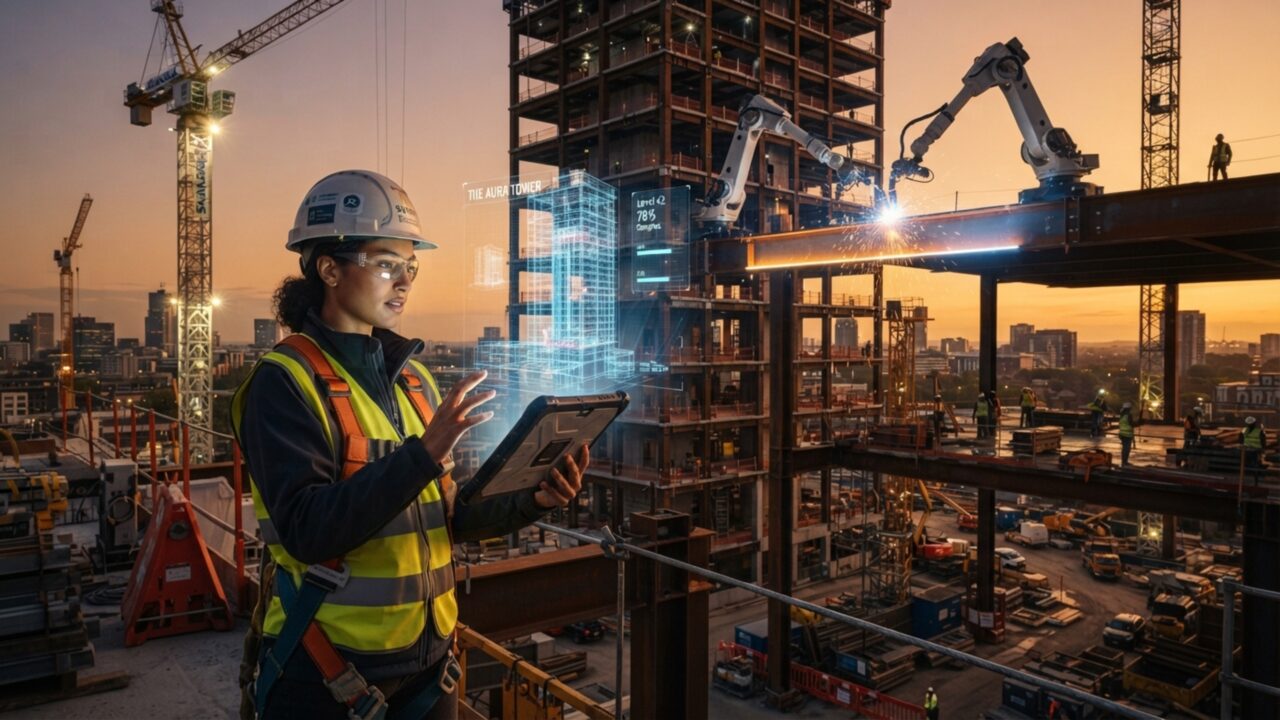 O futuro da construção em 2026: as inovações que estão transformando o setor