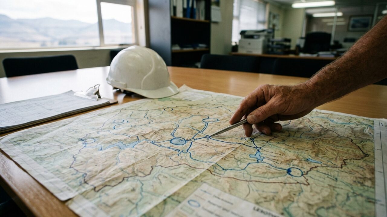 País montanhoso vende água para vizinho industrial e constrói túneis para abastecer a maior região econômica da África do Sul