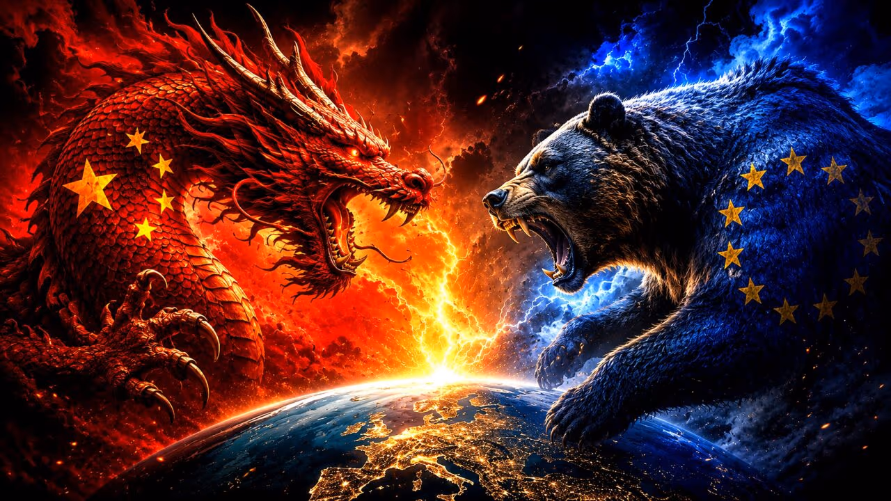 Vem aí uma guerra China vs Europa