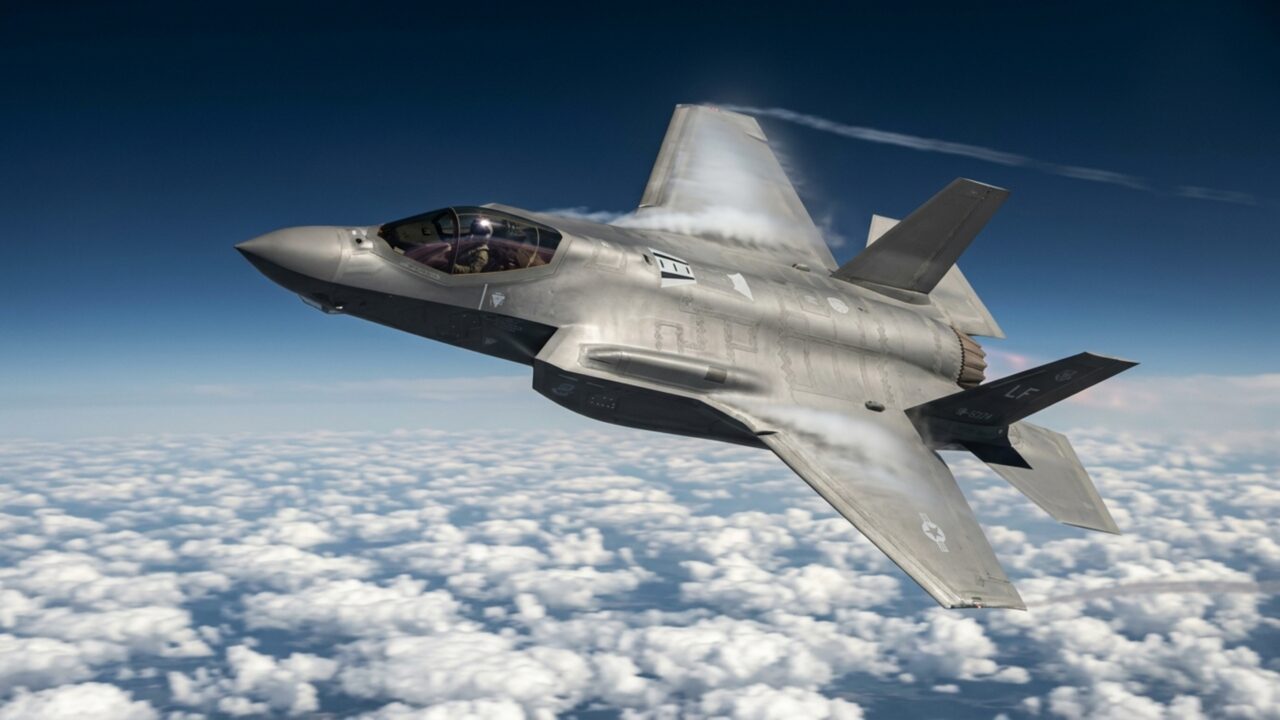 Caça de quinta geração alcança 1.960 km/h, suporta manobras de 9 G, voa por 2.200 km e opera a mais de 15 mil metros de altitude