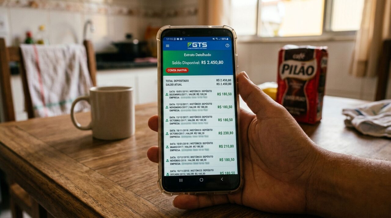 Como consultar o FGTS pelo celular e encontrar contas antigas que ainda possuem saldo