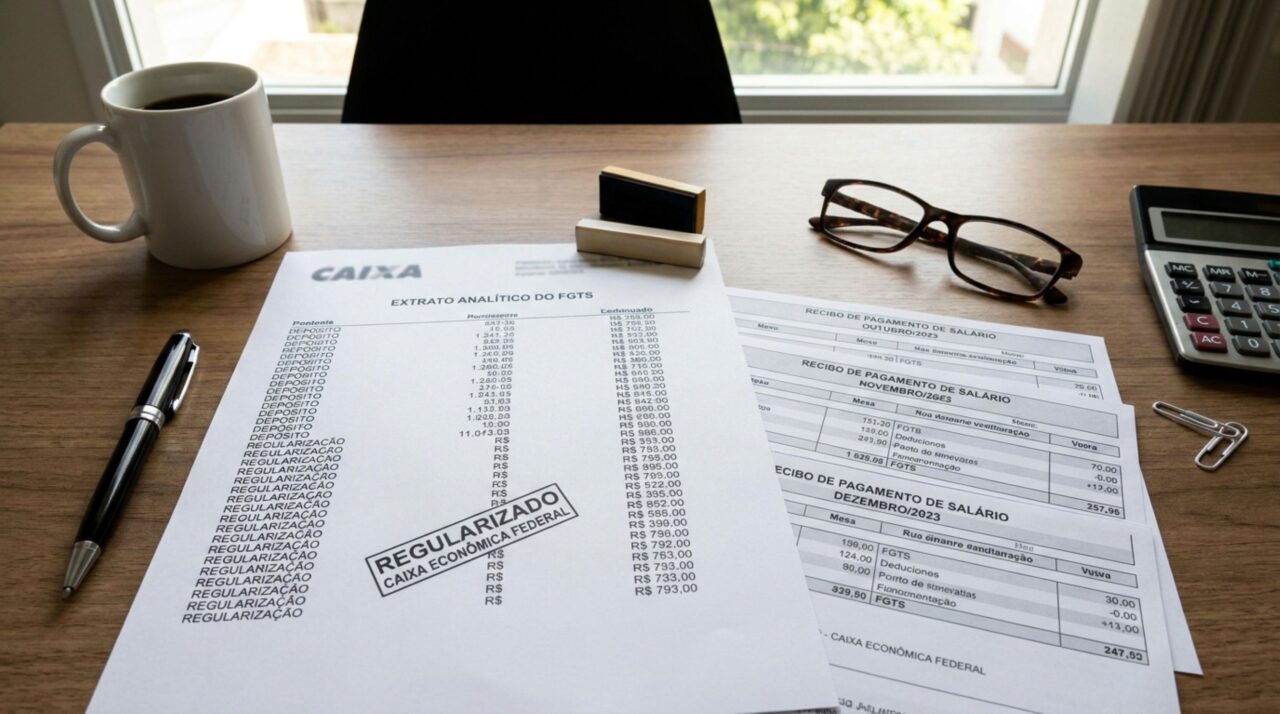 Homem acreditou que tinha uma reserva depois de cinco anos de carteira assinada, mas ao abrir o aplicativo, encontrou meses vazios e percebeu que parte do FGTS nunca havia sido depositada