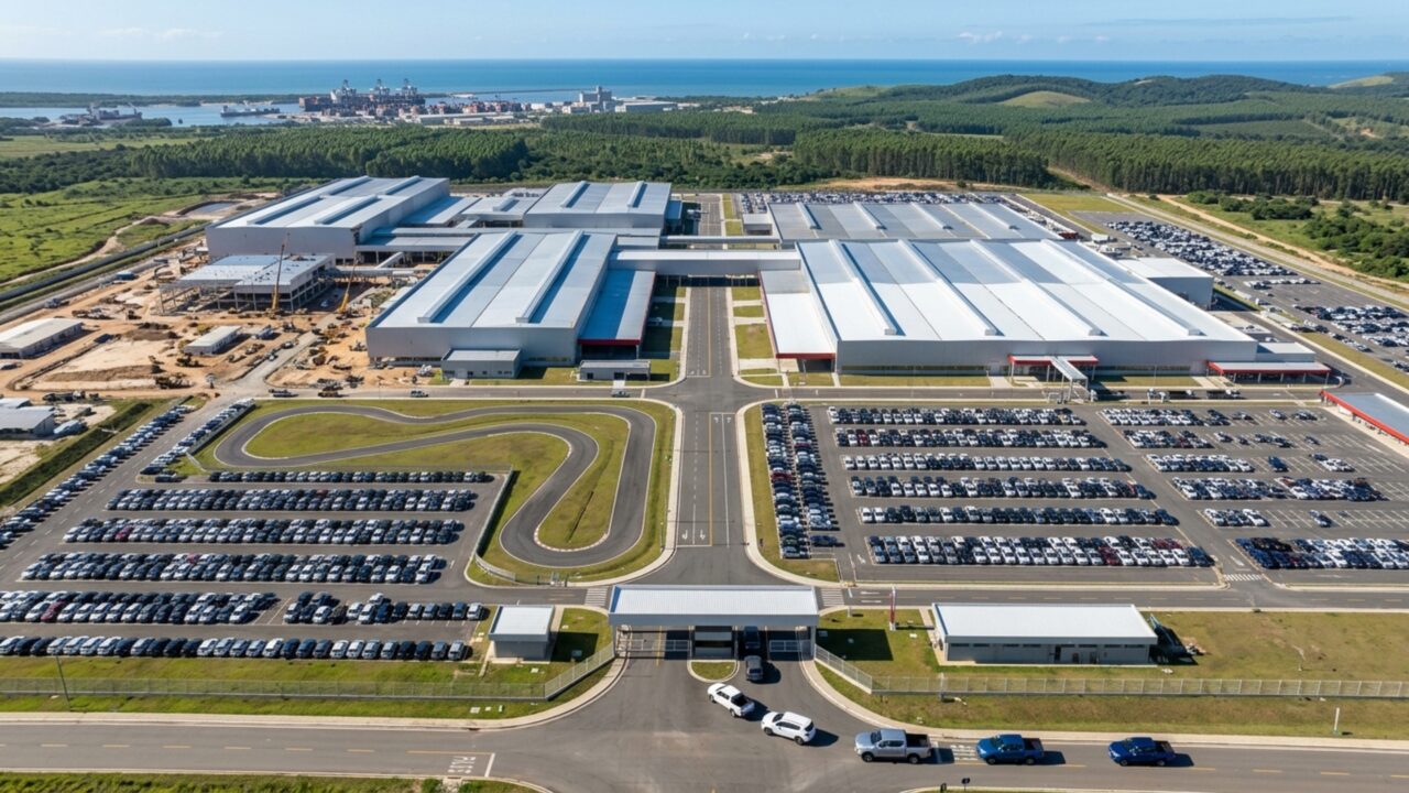 Montadora chinesa recebeu doação de terreno público de 1,74 milhão de m² e prepara fábrica de R$ 4,6 bilhões no Brasil