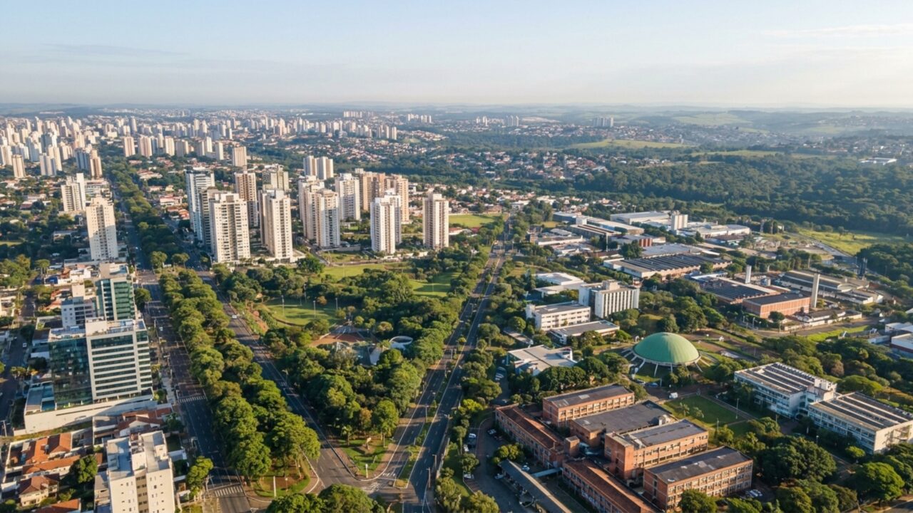 Grande cidade do interior fica a apenas 90 km de São Paulo e reúne aeroporto internacional, universidades, tecnologia e 25 parques e bosques sem depender da capital