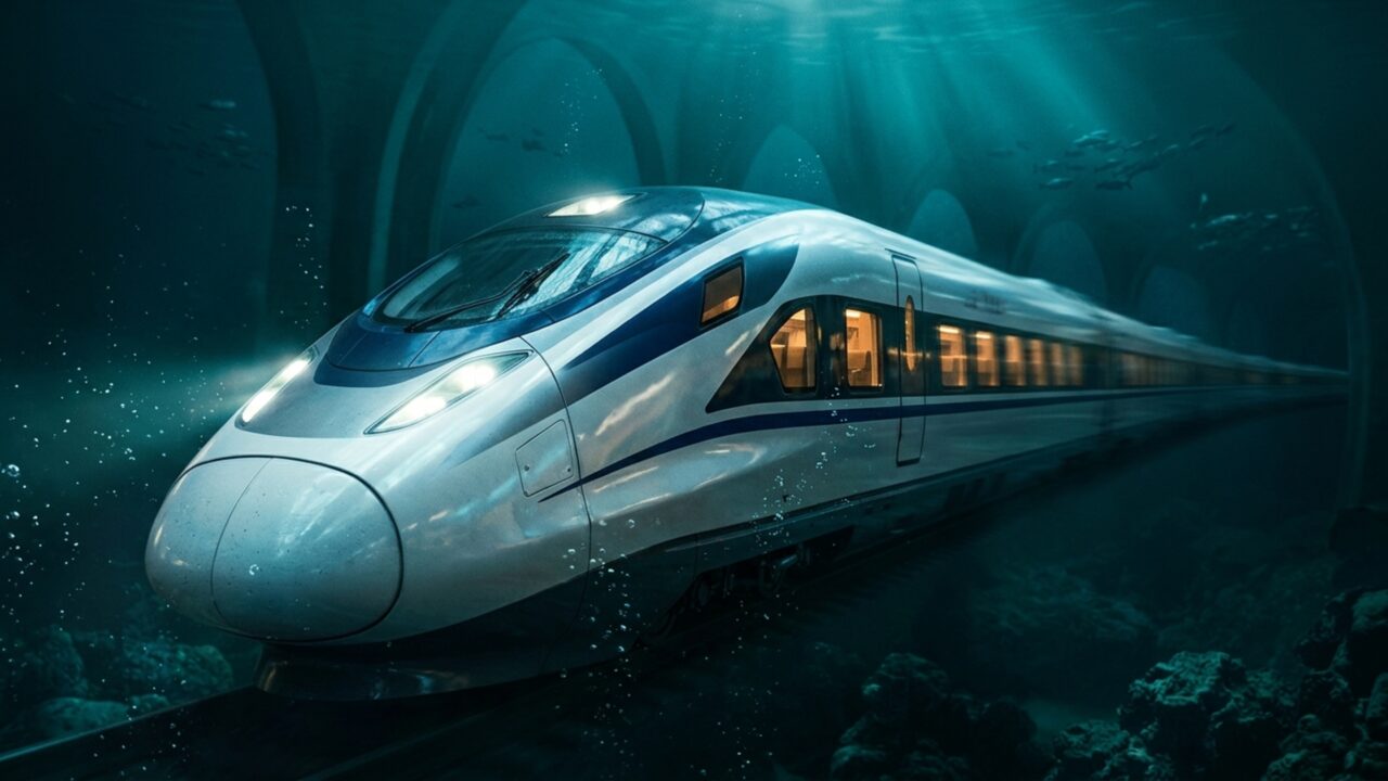O trem submarino de alta velocidade mais longo do mundo construído: ele vai submergir no oceano e conectar dois continentes em minutos