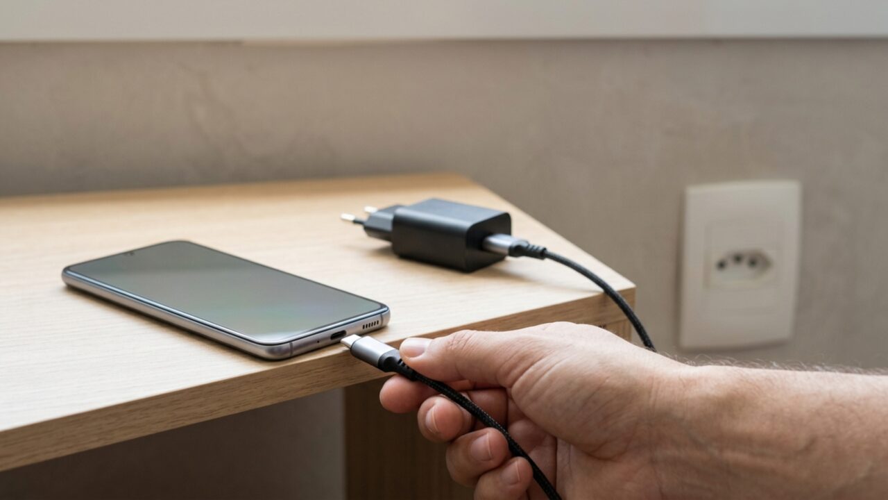 O erro comum ao carregar o celular: ligar na tomada antes ou depois?
