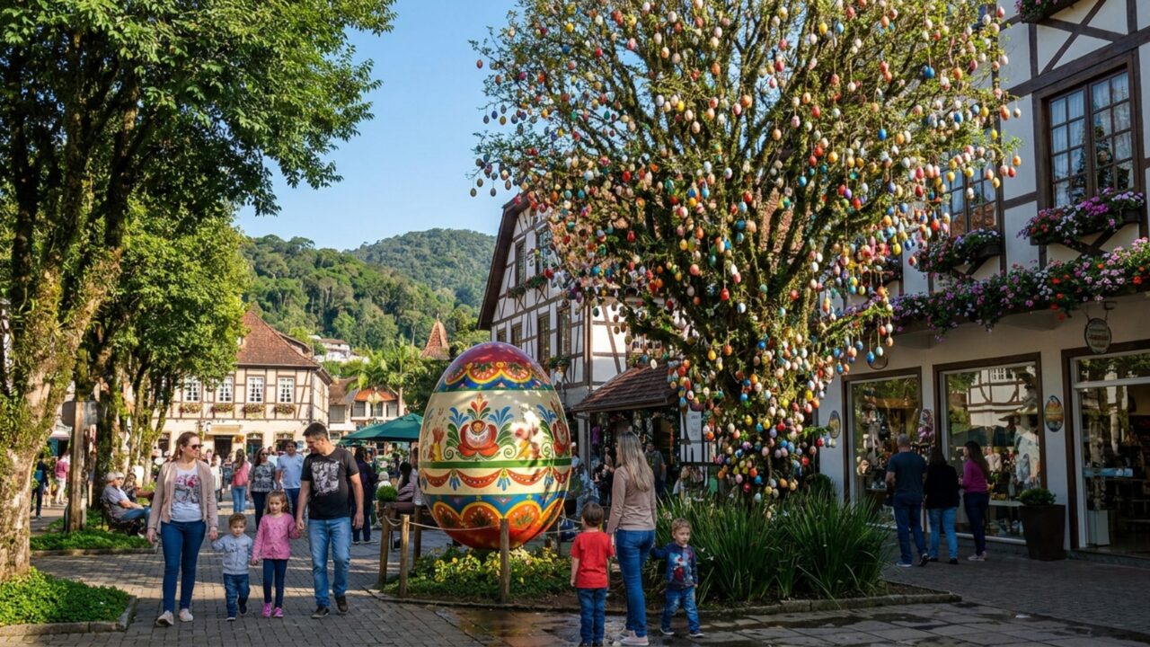 A cidade mais alemã do Brasil supera vilarejos europeus e leva 2 recordes do Guinness e selo de melhor vila turística da ONU que quase nenhum destino conquistou