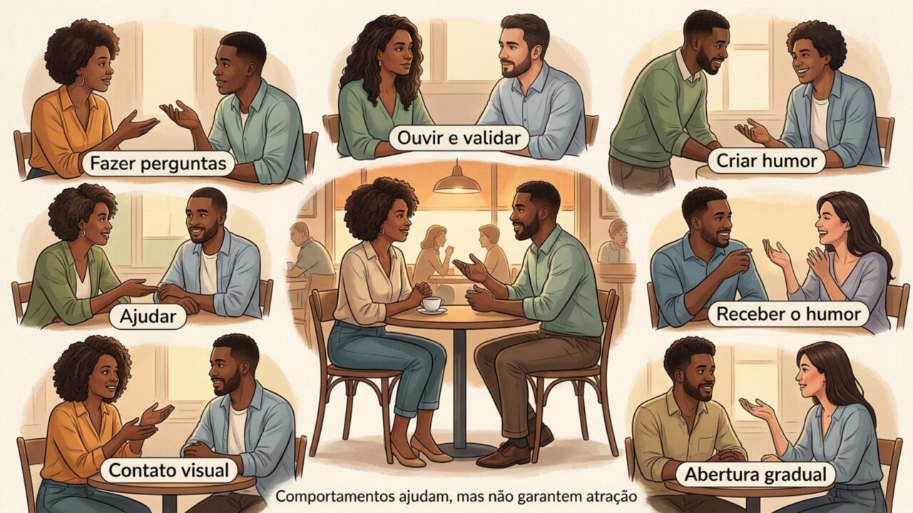 Os 7 comportamentos que tornam uma pessoa atraente, segundo a Ciência