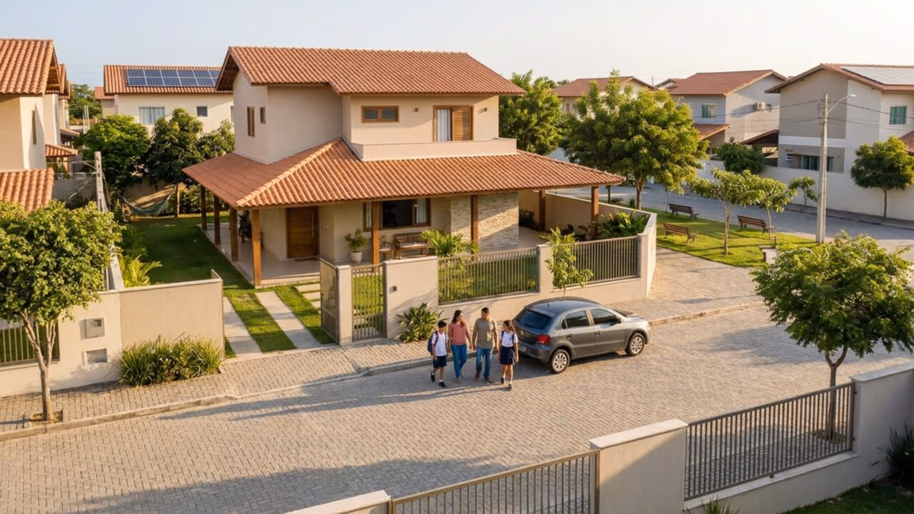 Cidade a 24 km de Fortaleza cresce 61% e vira refúgio de famílias em busca de casas maiores e melhores escolas