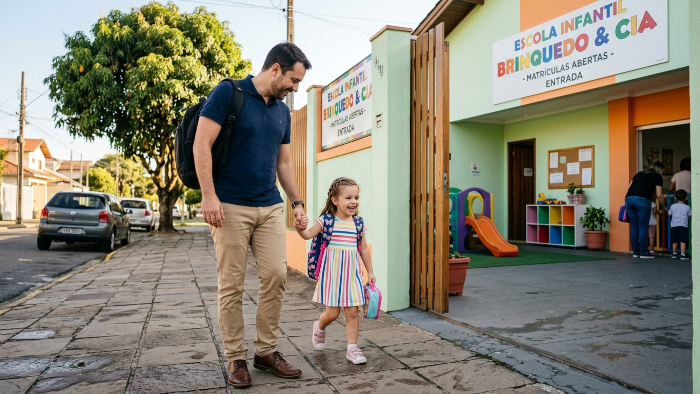 Pais que trabalham ganham novo benefício até o filho entrar na escola