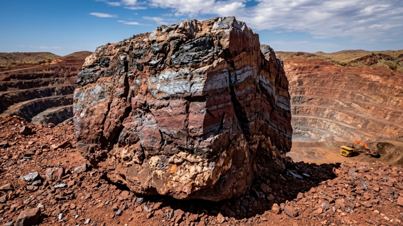 Cientistas fizeram uma descoberta surpreendente sobre minério de ferro que redefine a história do planeta