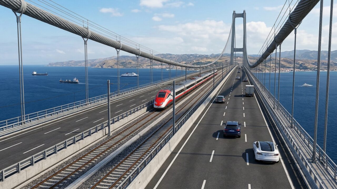 Projeto de 13,5 bilhões terá vão suspenso de 3,3 km e levará 6 mil carros por hora sobre região de terremotos