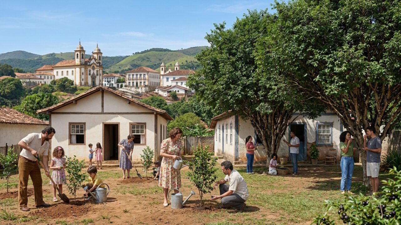 A cidade mineira que dá 25% de desconto no IPTU para quem planta no quintal