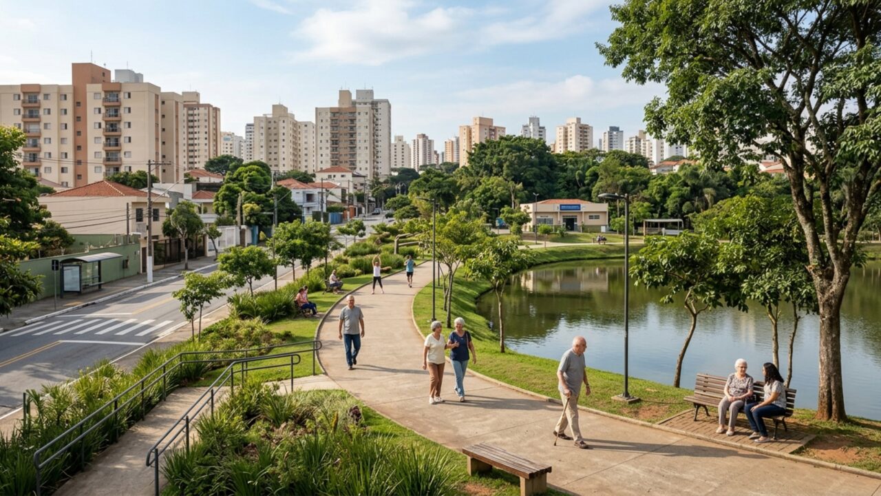 Idosos de 60, 70, 80 e 90 anos ou mais encontram nesta cidade a melhor estrutura entre os grandes municípios para envelhecer